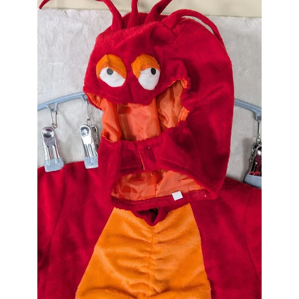 InCharacter Lil Lobster Costume 12-18M Baby Halloween Sea Creature Jumpsuit 6025